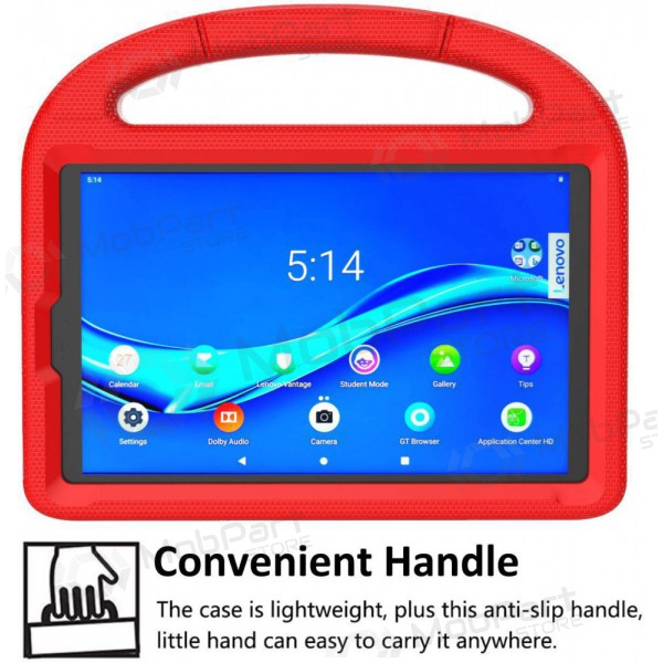 Samsung Galaxy Tab A7 10.4 (2020/2022) fodral, skal "Shockproof Kids" (röd)