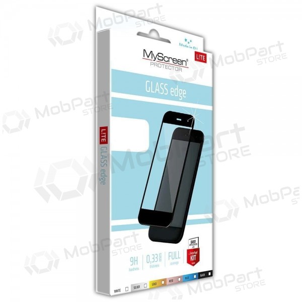 Samsung A025 A02s / A037 A03s härdat glas skärmskydd "MyScreen Lite Edge Full Glue"