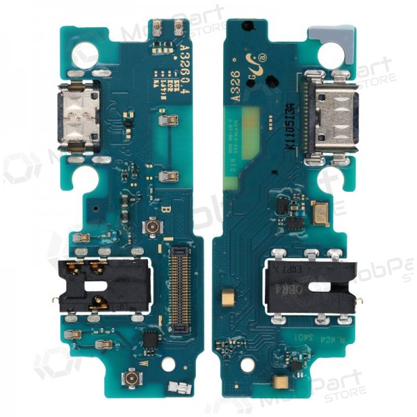 Samsung A326B Galaxy A32 5G laddarkontakt och mikrofon med flex (service pack) (original)